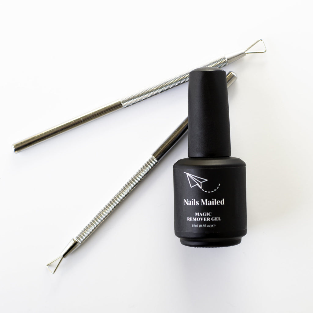 how to remove gel nail polish with our magic remover gel