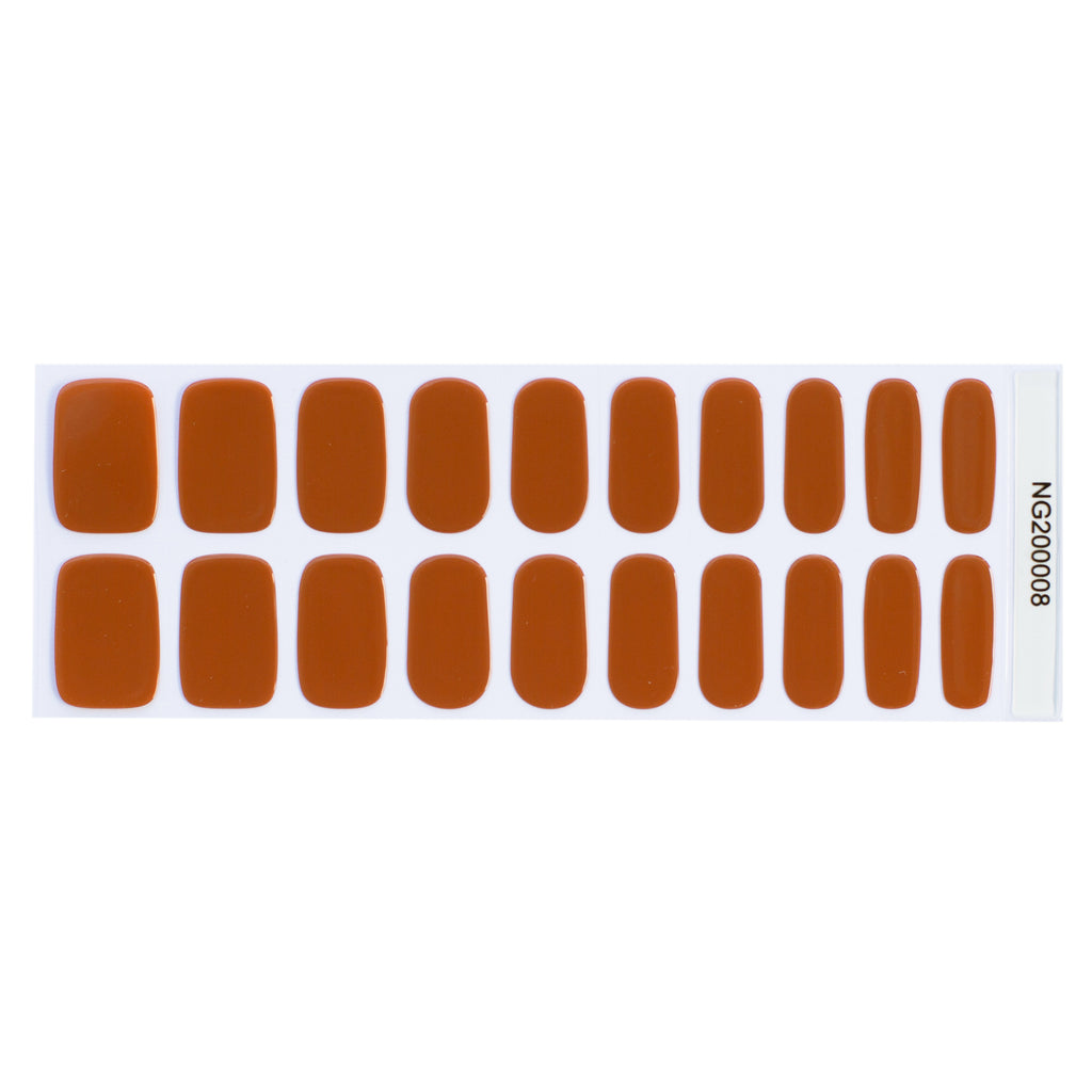 Raw Orange | Gel Nail Stickers - NailsMailed
