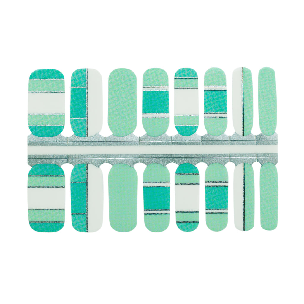 Green Lines - NailsMailed