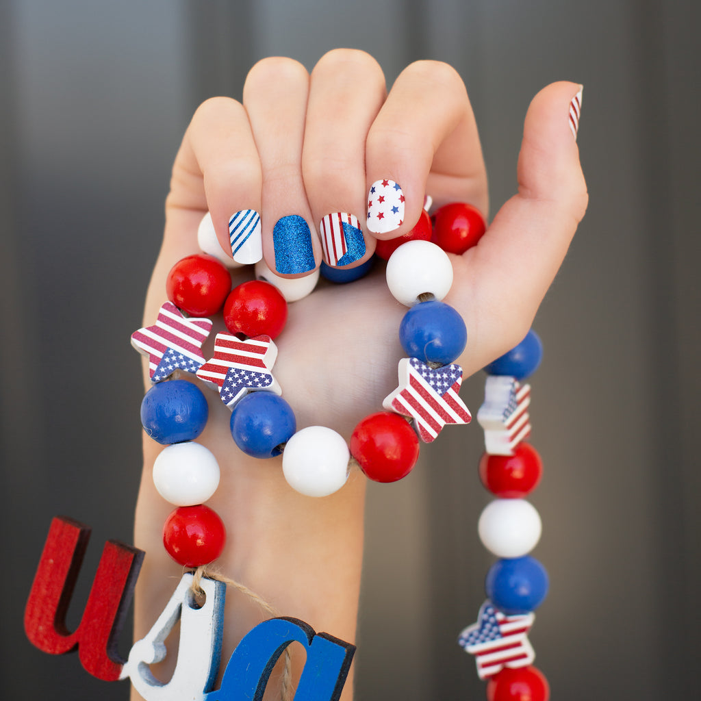 Old Glory | Nail Wraps - NailsMailed