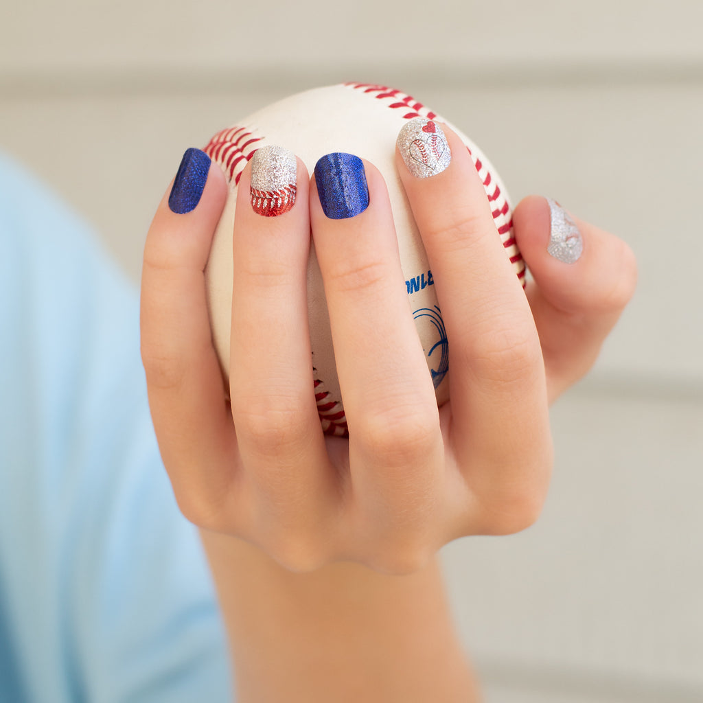 Baseball | Nail Wraps - NailsMailed