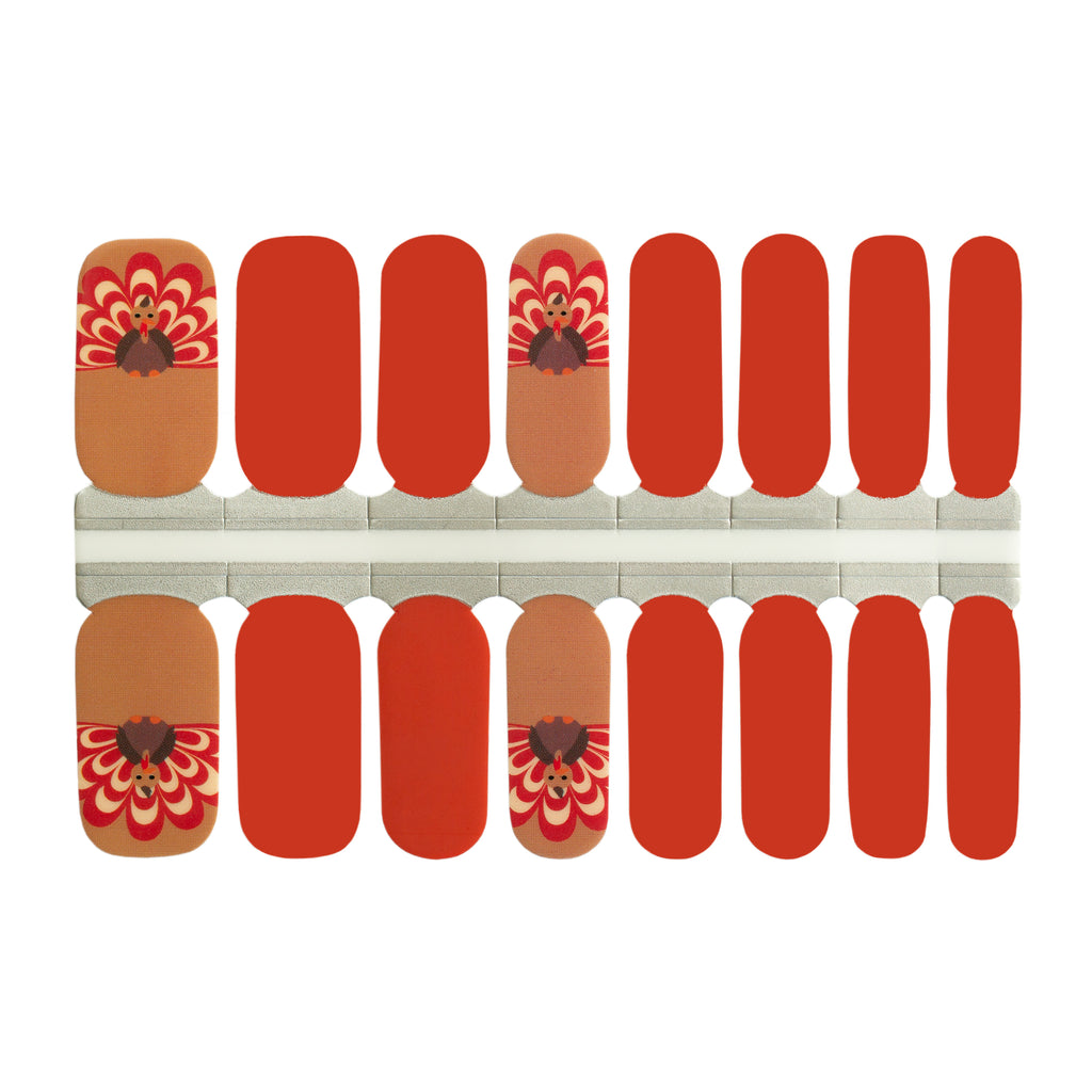 Such a Turkey | Thanksgiving Nails - NailsMailed