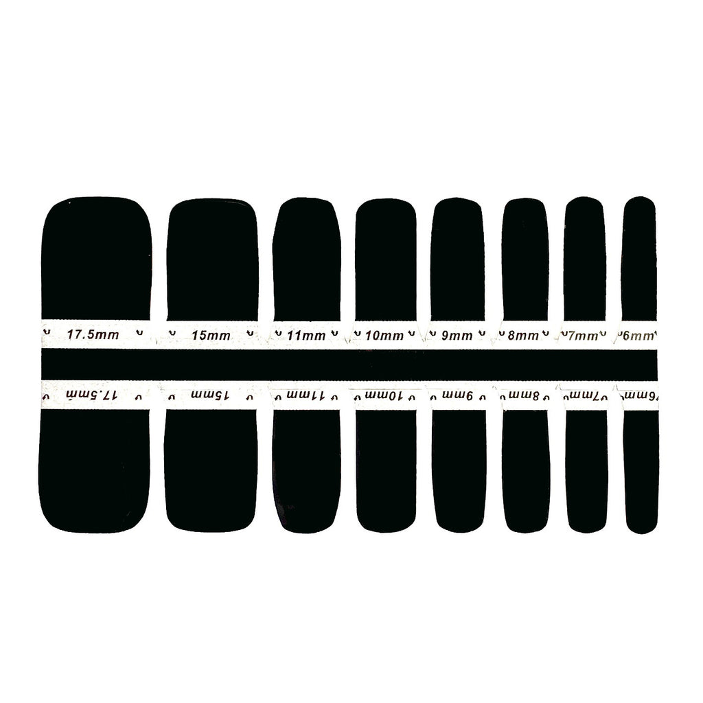 Pedicure - Black - NailsMailed
