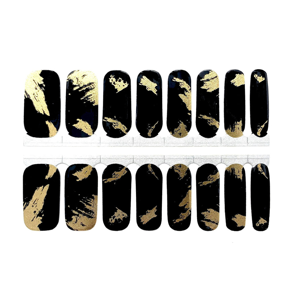 Gold Splotches - NailsMailed