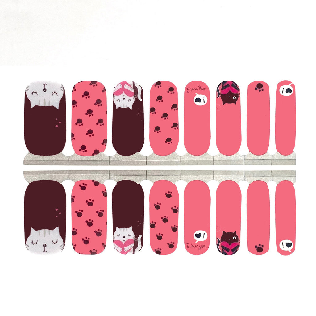Sleeping cat - NailsMailed