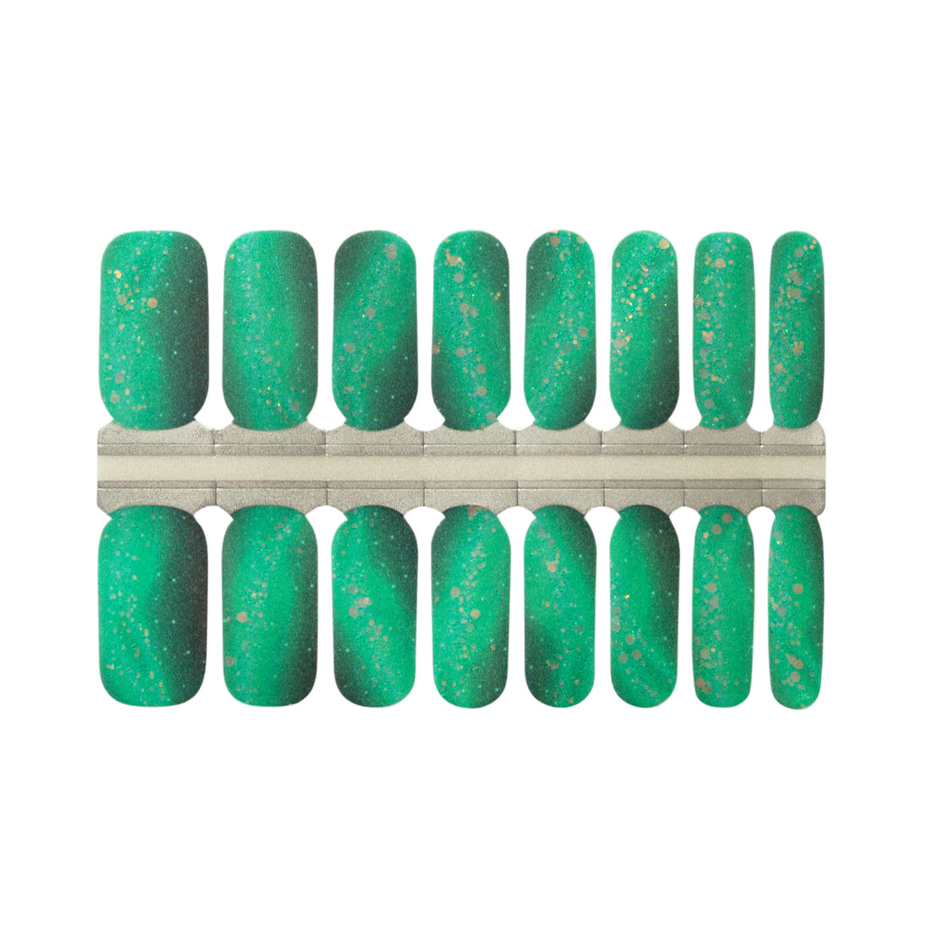 Green Swirl | Nail Wraps - NailsMailed