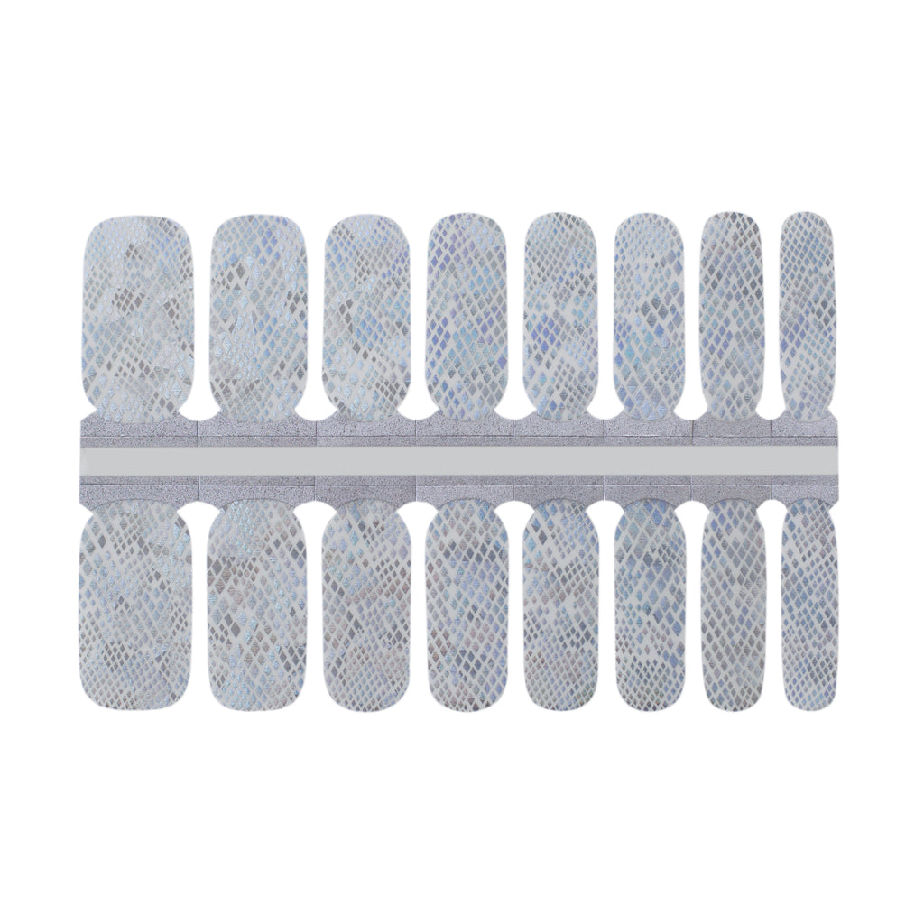 Disco nails | Negative space nails & nail wraps by Nails Mailed