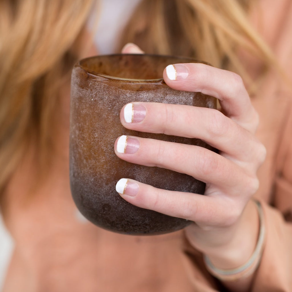 It’s a Dream - glitter French tip Nails - NailsMailed
