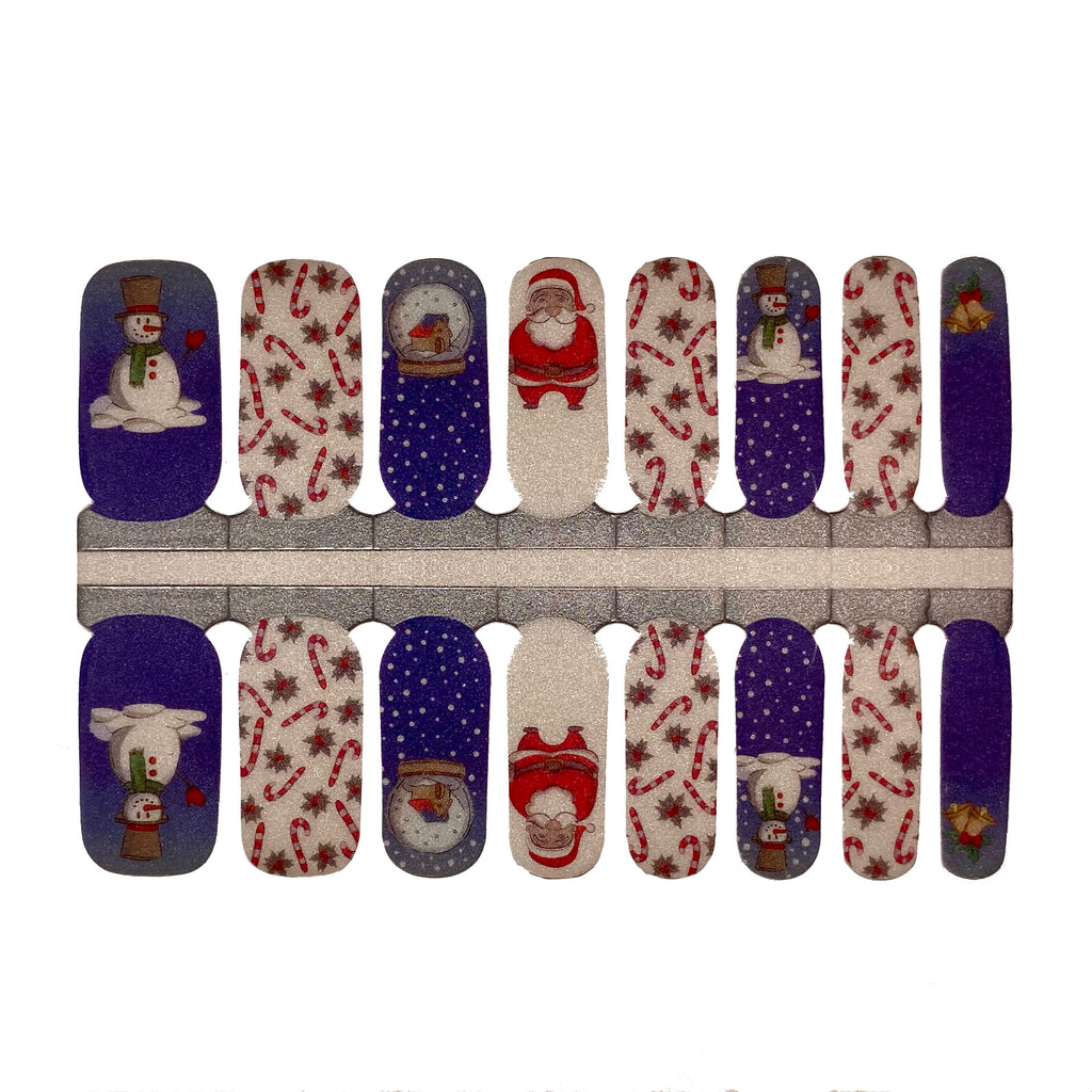 Christmas Nail Wraps - NailsMailed