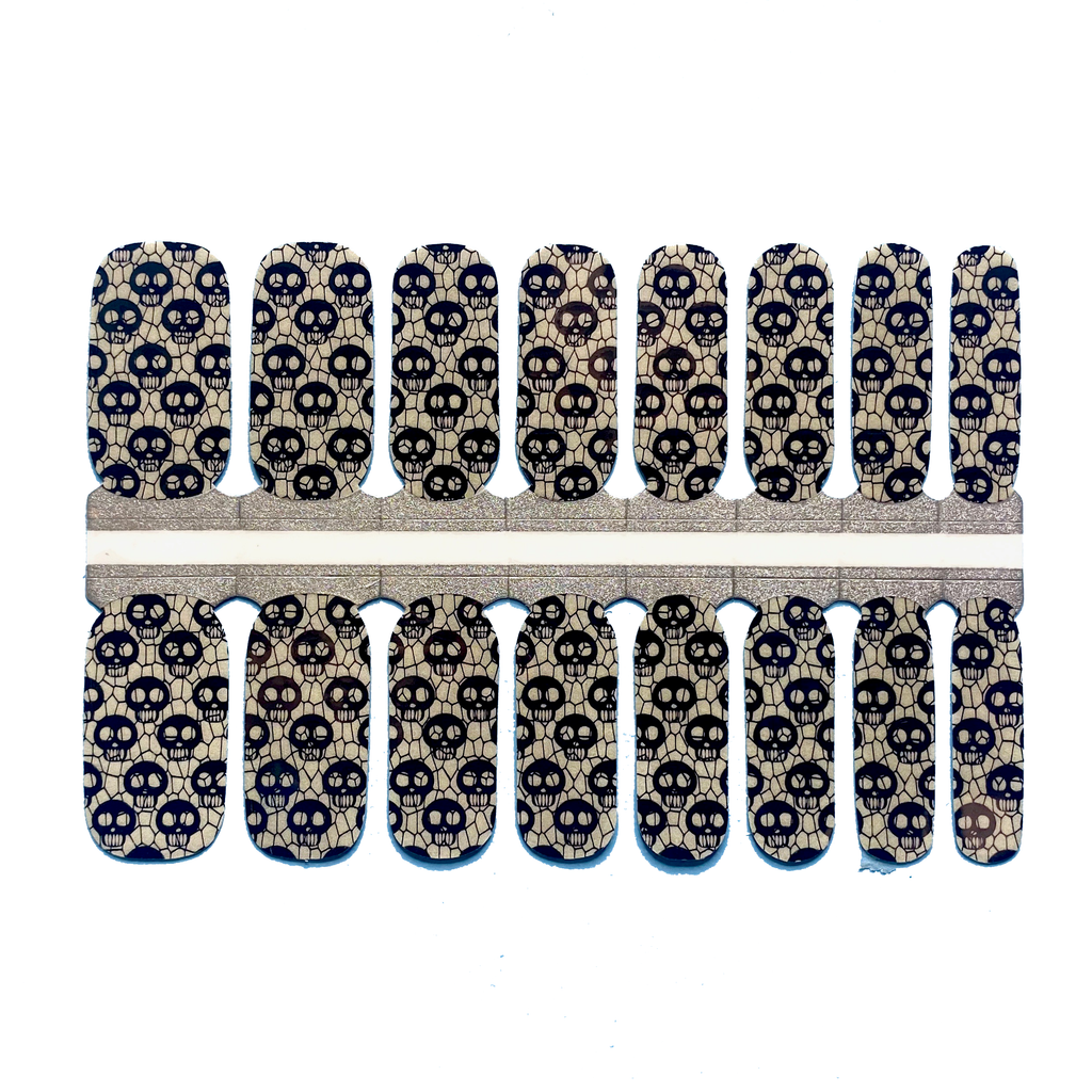 Laced with Skulls - NailsMailed