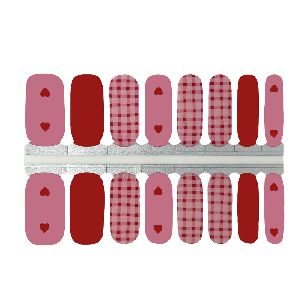 Heart Check | Nail Wraps - NailsMailed