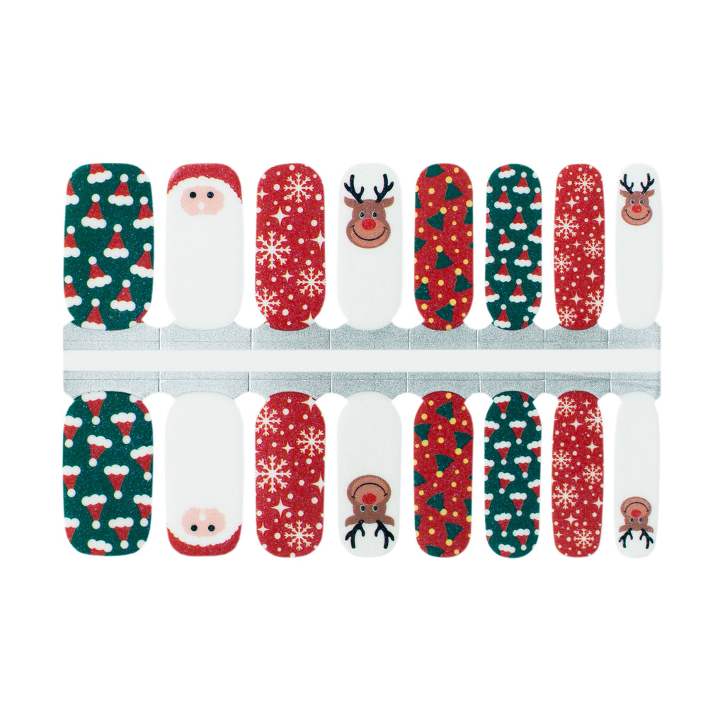 Santa is Here | Nail Wraps - NailsMailed